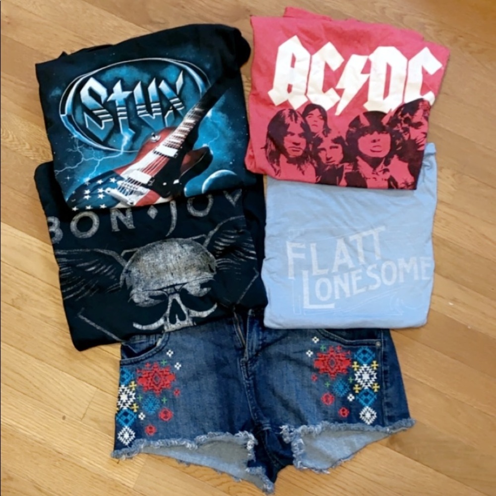 Band Tee Lot